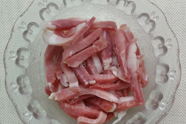 千张蒸咸肉的做法图解2