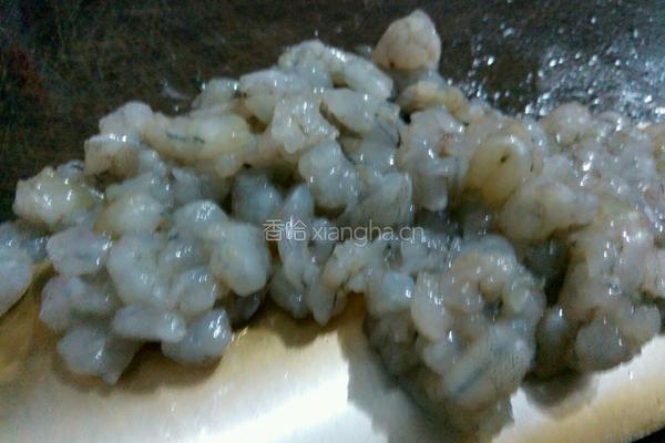 煎虾饼的做法图解3