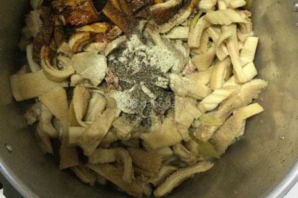 卤牛肚的做法图解10