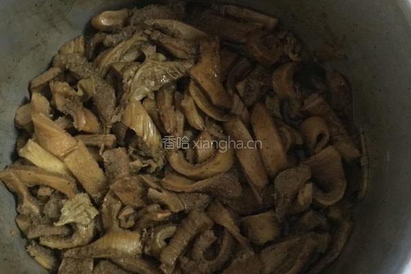 卤牛肚的做法图解11