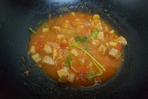 番茄煮牛肉的做法图解12