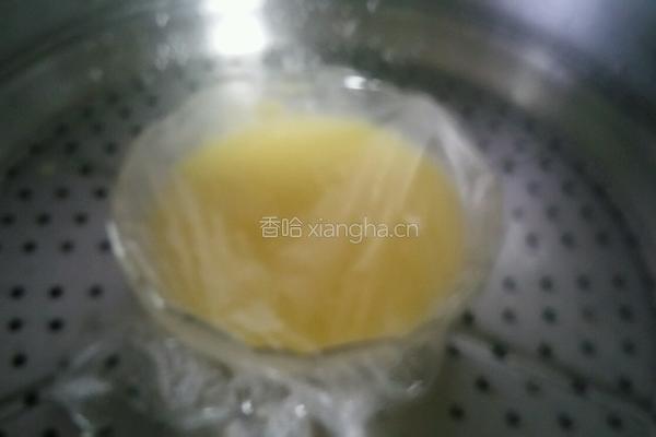 虾仁蒸鸡蛋的做法图解3