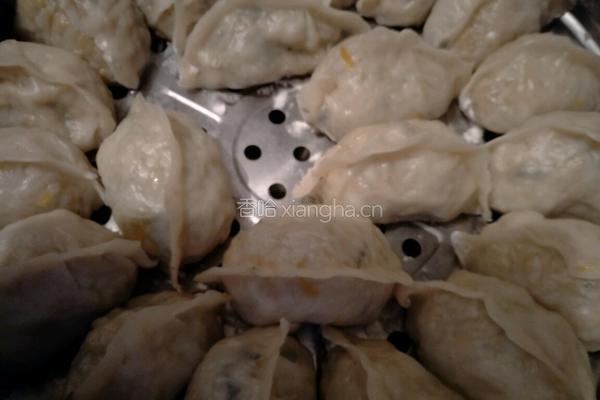 菜瓜蒸饺的做法图解4