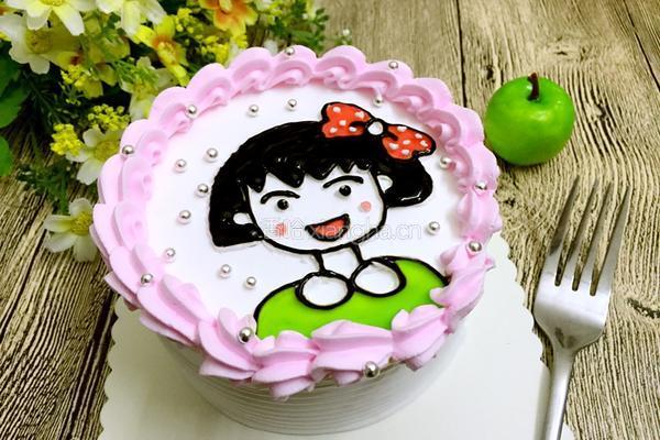 樱桃小丸子蛋糕的做法图解9