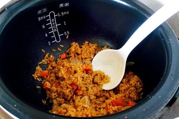 素抓饭的做法图解6