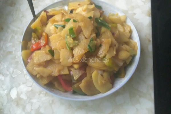 辣椒炒土豆片的做法图解6