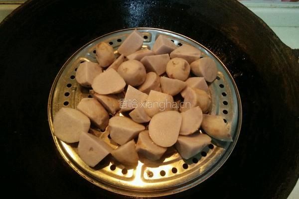 番茄酱裹竽头的做法图解3