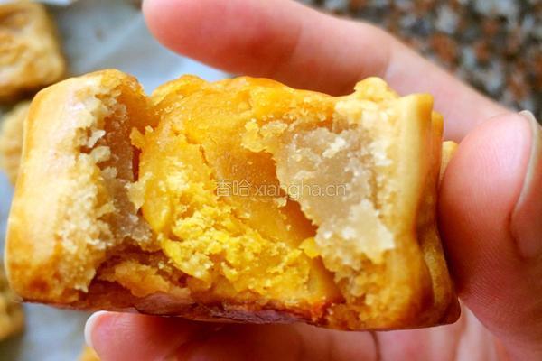 莲蓉蛋黄月饼的做法图解14