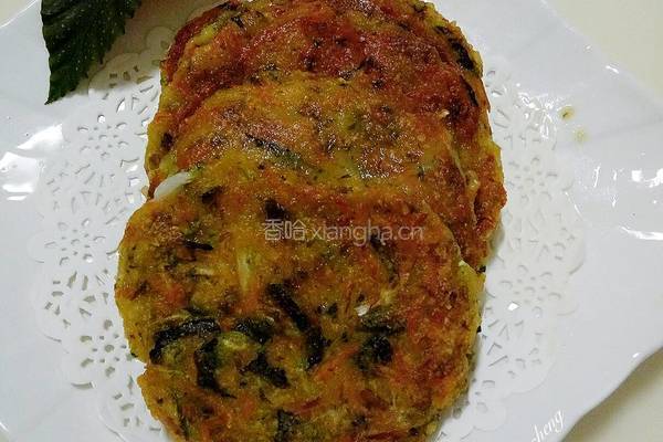 五菜煎饼的做法图解8