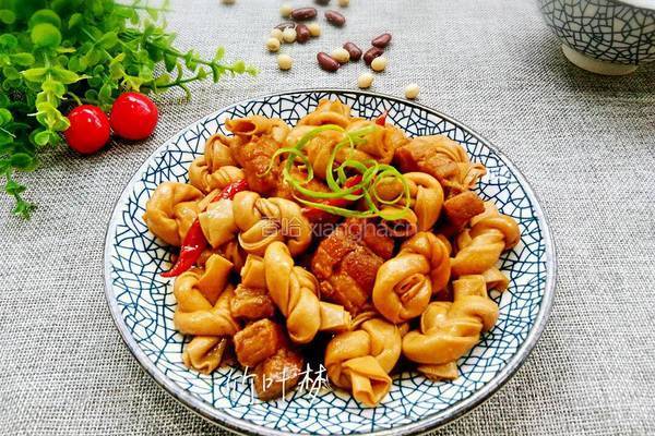 百叶烧肉的做法图解14