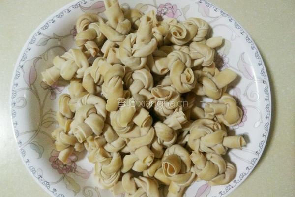 百叶烧肉的做法图解5