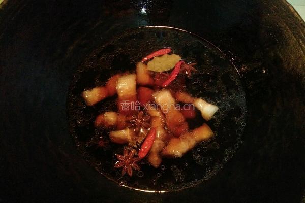 百叶烧肉的做法图解10