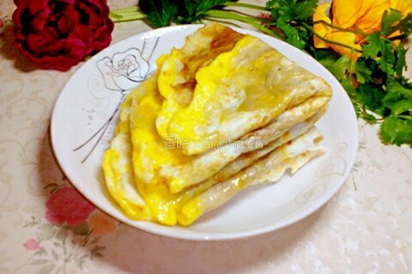 烙饼摊鸡蛋的做法图解12