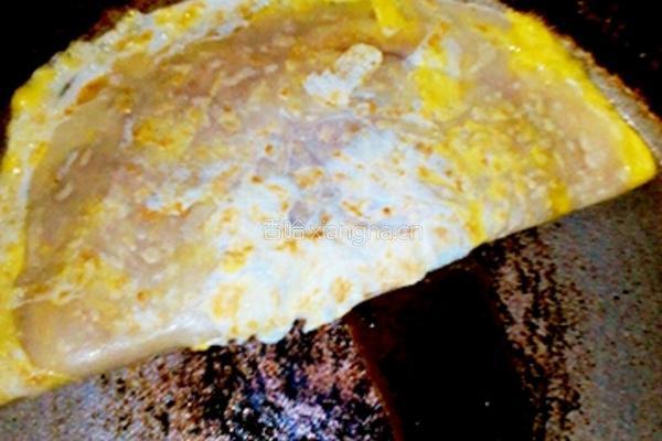 烙饼摊鸡蛋的做法图解9