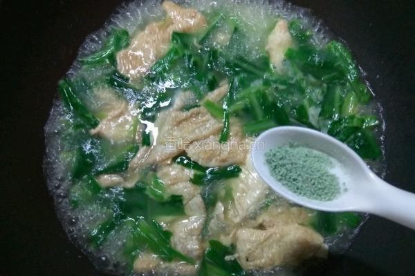 油麦菜汤的做法图解8