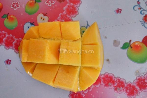 芒果红豆西米露的做法图解4