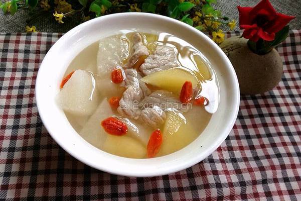苹果雪梨瘦肉汤