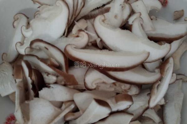 香菇肉片的做法图解2