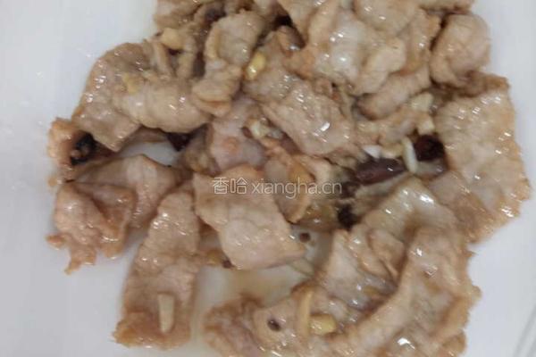 香菇肉片的做法图解4
