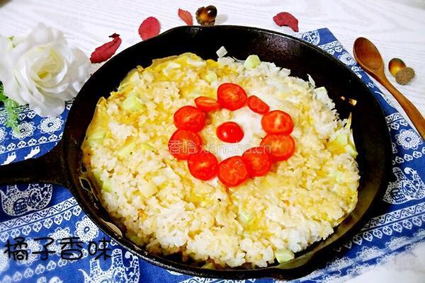 鸡蛋焗饭的做法图解7