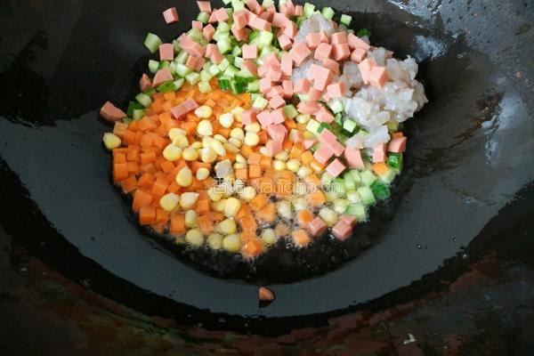 生菜包饭的做法图解3