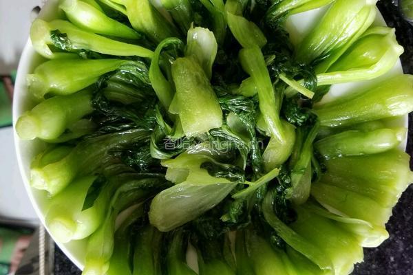 炒小油菜的做法图解6