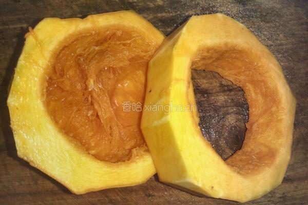 南瓜芝麻煎饼的做法图解2