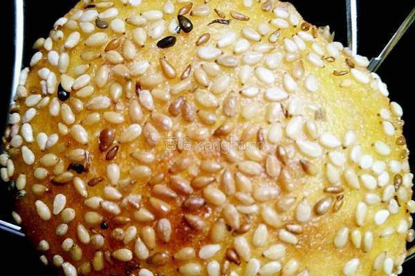 南瓜芝麻煎饼的做法图解18