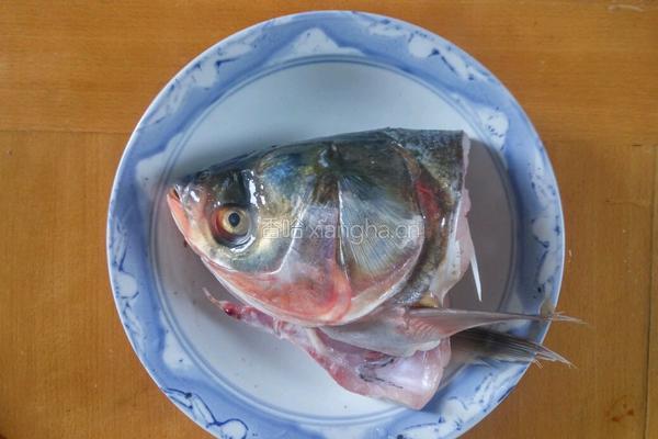 鲢鱼头豆腐汤的做法图解1
