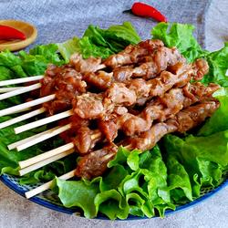 微波炉烤羊肉串的做法[图]