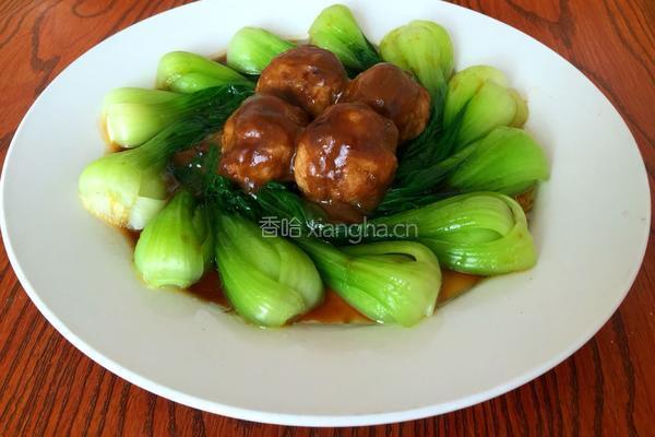 扬州狮子头的做法图解8