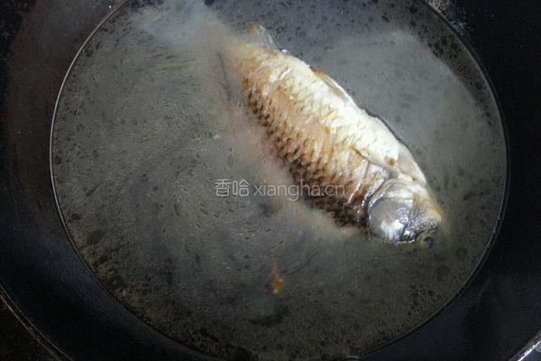 鲫鱼蘑菇汤的做法图解4