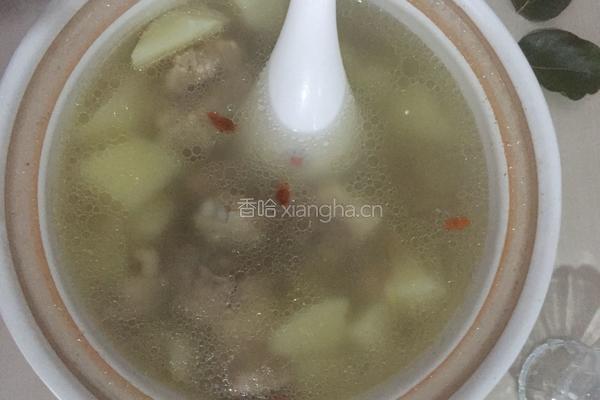 排骨土豆汤的做法图解4