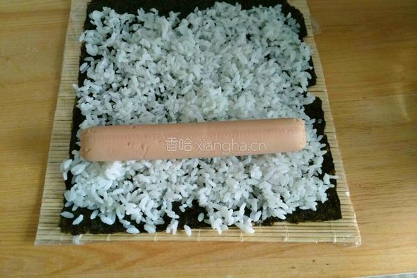 方型花样寿司的做法图解2