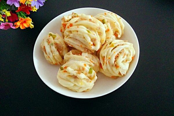 肉末花卷的做法图解12