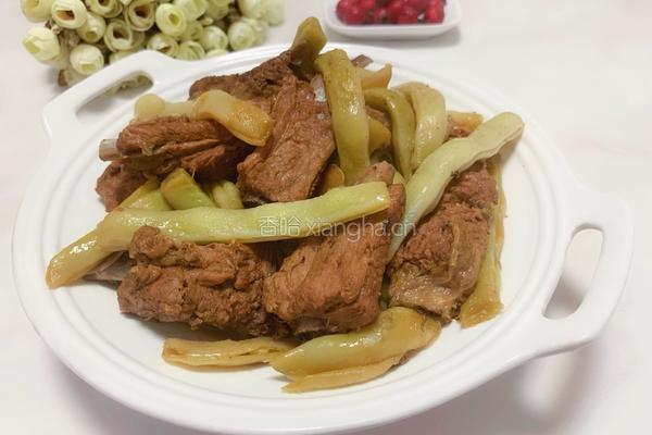 排骨炖豆角的做法图解7