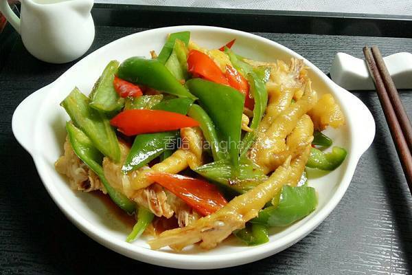 青椒鸡爪的做法图解7