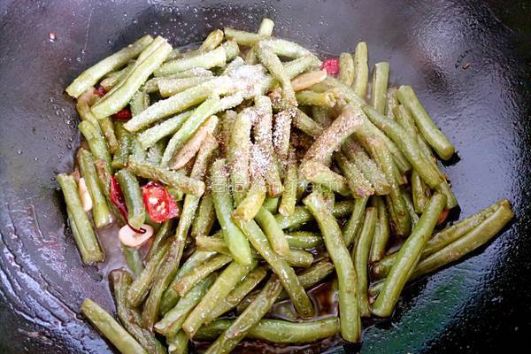 牛筋炒芸豆的做法图解8