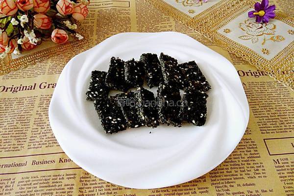 黑芝麻糖的做法图解10