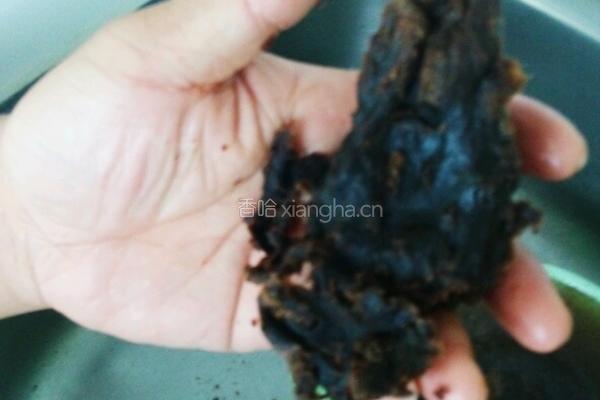 爆炒酱咸菜的做法图解2