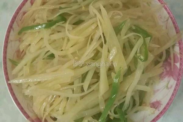 青椒土豆丝的做法图解9