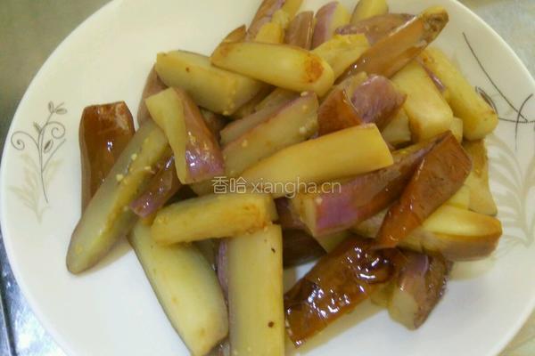 茄子刀鱼的做法图解7