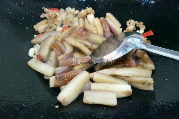茄子刀鱼的做法图解10