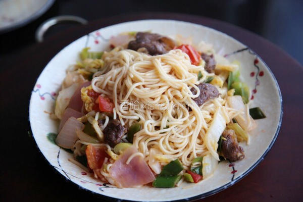 油肉拌面的做法图解8