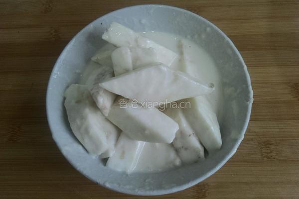 油炸香酥茄子的做法图解4
