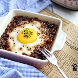 鸡蛋肉酱蒸豆腐的做法[图]
