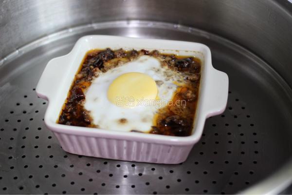 鸡蛋肉酱蒸豆腐的做法图解9