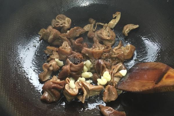 炒花肠的做法图解4