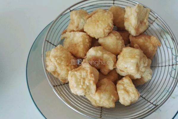 拔丝奶豆腐的做法图解5