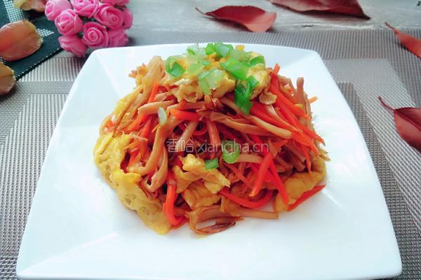 黄花菜炒鸡蛋的做法图解9